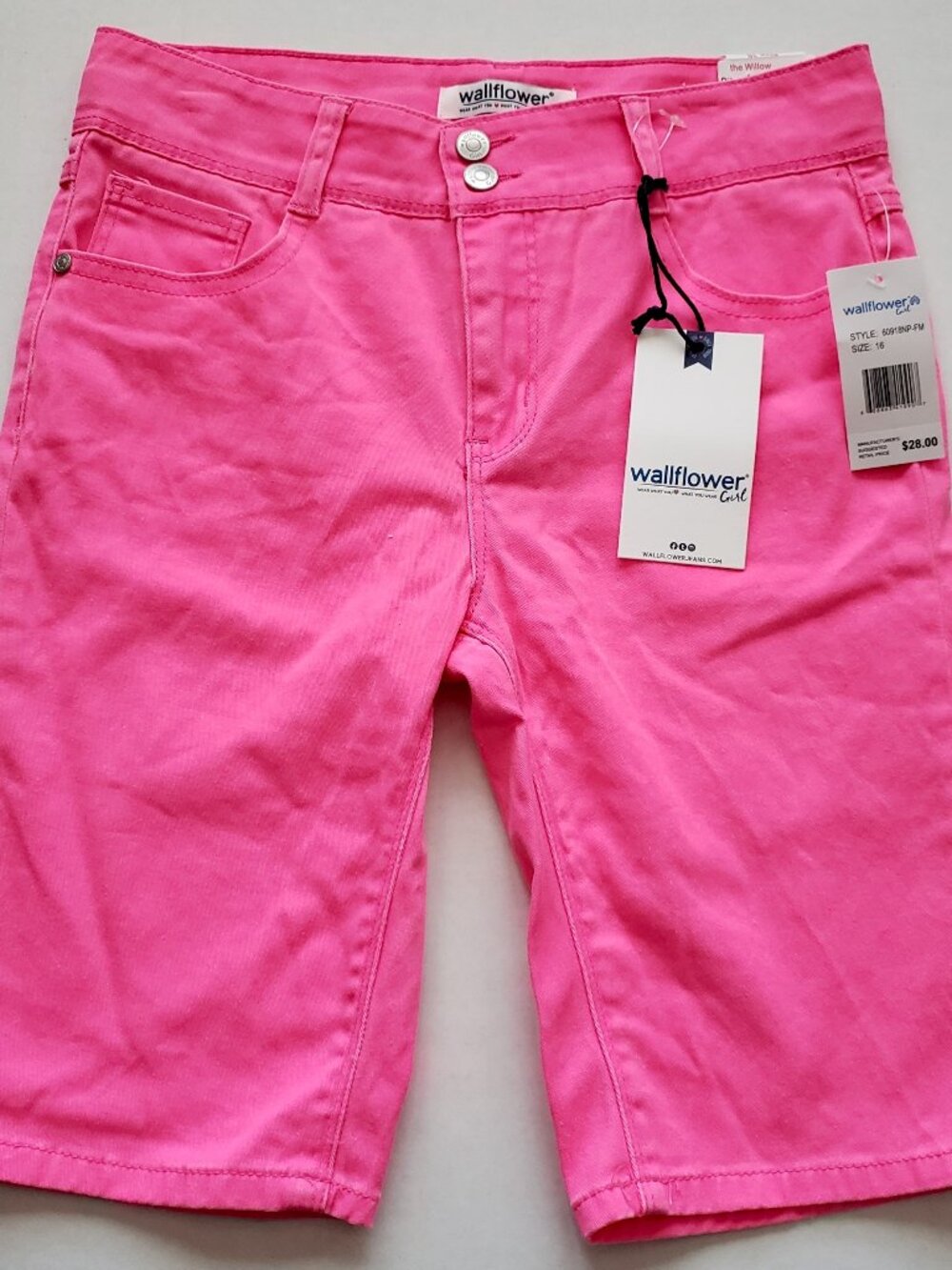 NWT Wallflower Girls Willow Shorts